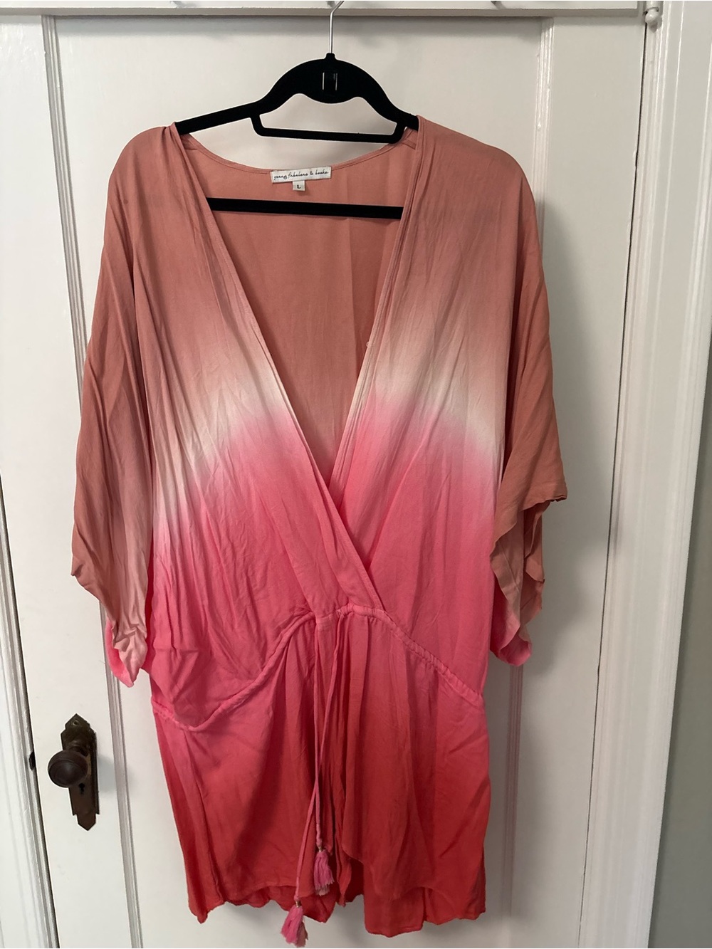 Young Fabulous & Broke Dusty Rose romper